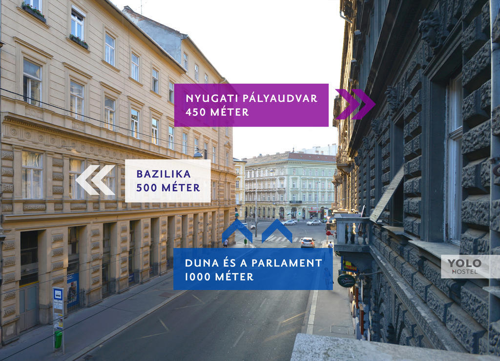 Yolo Hostel Budapest Eksteriør billede